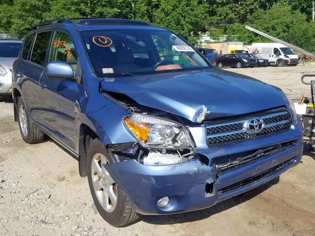 JTMBD31V786080687 - 2008 TOYOTA RAV4 LIMIT BLUE photo 1