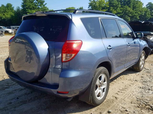 JTMBD31V786080687 - 2008 TOYOTA RAV4 LIMIT BLUE photo 4