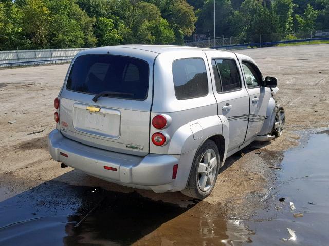 3GNBABDB4AS575474 - 2010 CHEVROLET HHR LT SILVER photo 4