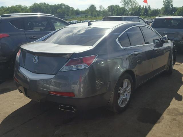 19UUA86529A021098 - 2009 ACURA TL GRAY photo 4