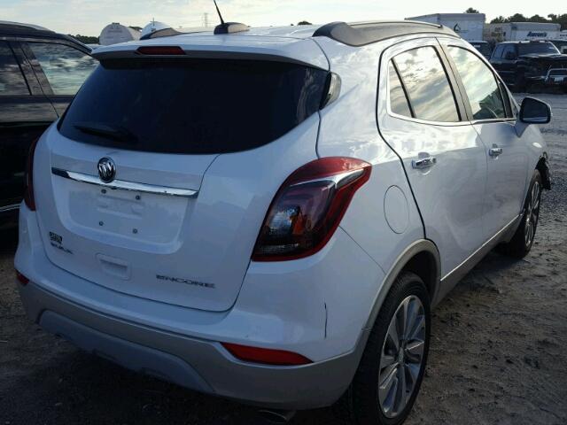 KL4CJASB6JB594298 - 2018 BUICK ENCORE PRE WHITE photo 4