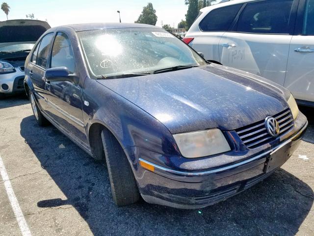 3VWSA69M64M052294 - 2004 VOLKSWAGEN JETTA GLS BLUE photo 1