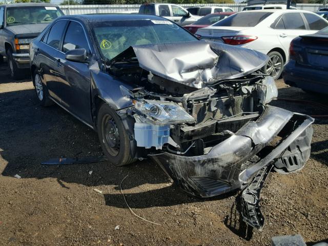 4T4BF1FK9DR318043 - 2013 TOYOTA CAMRY L GRAY photo 1