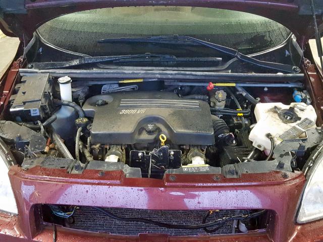 1GNDV23W17D192957 - 2007 CHEVROLET UPLANDER L 栗色 照片 7