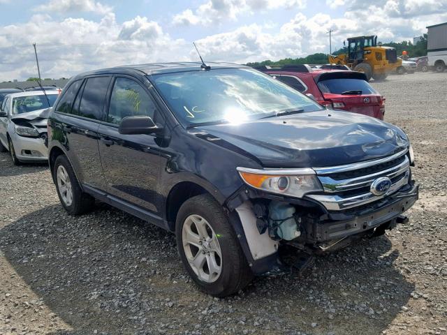 2FMDK4GC5DBC73437 - 2013 FORD EDGE SE BLACK photo 1