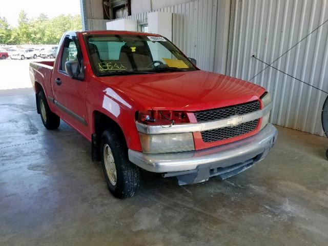 1GCCS149778202738 - 2007 CHEVROLET COLORADO RED photo 1