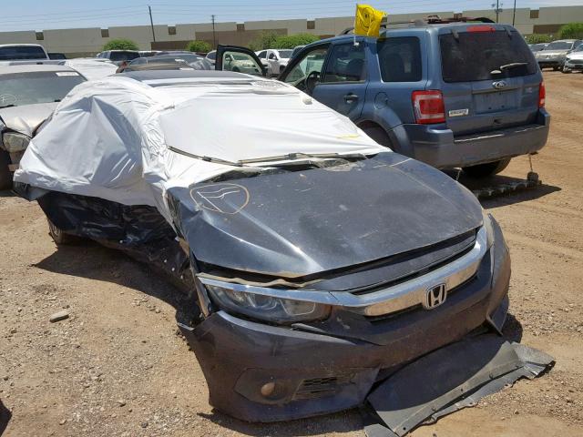 19XFC1F78GE023247 - 2016 HONDA CIVIC EXL ლურჯი ფოტო 1