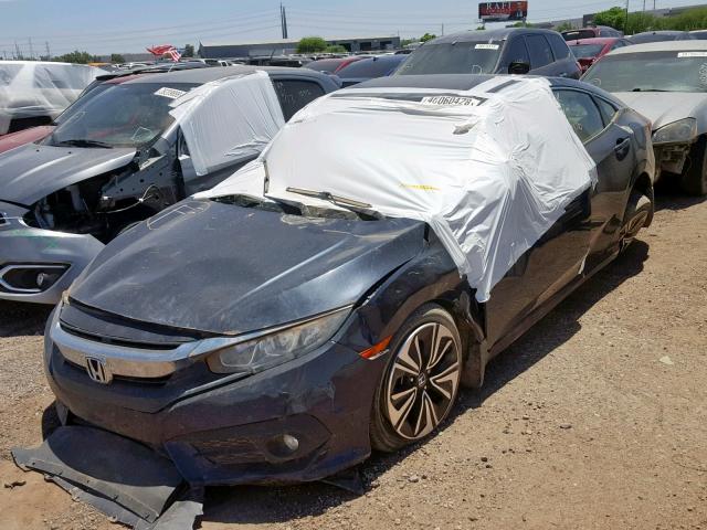 19XFC1F78GE023247 - 2016 HONDA CIVIC EXL ლურჯი ფოტო 2