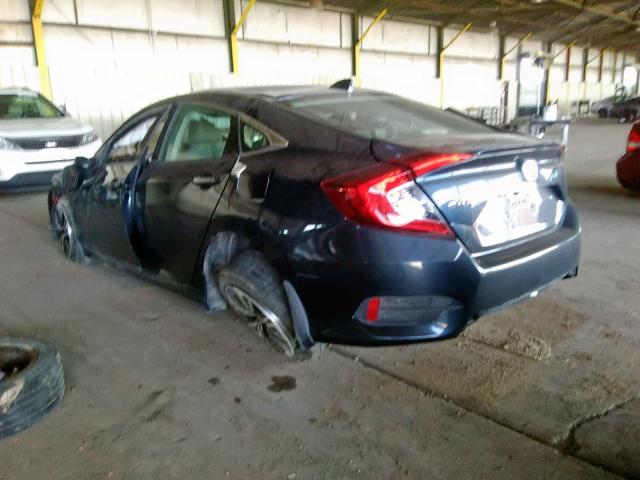 19XFC1F78GE023247 - 2016 HONDA CIVIC EXL ლურჯი ფოტო 3