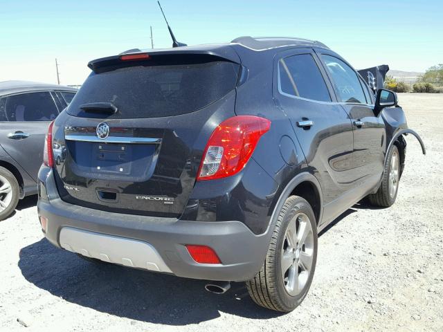 KL4CJGSB0EB774658 - 2014 BUICK ENCORE BLACK photo 4