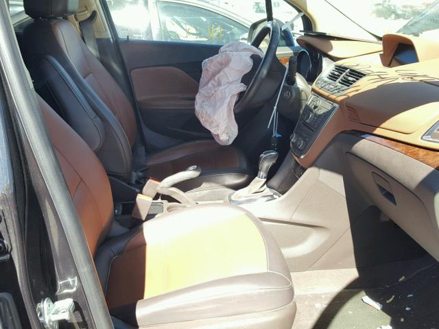 KL4CJGSB0EB774658 - 2014 BUICK ENCORE BLACK photo 5