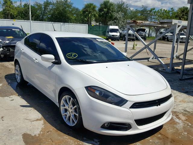 1C3CDFBA9DD308488 - 2013 DODGE DART SXT WHITE photo 1