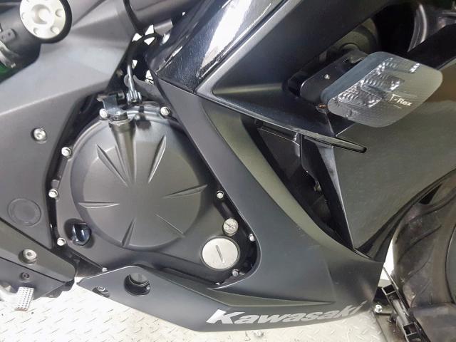 JKAEXEE17FDA19014 - 2015 KAWASAKI EX650 E BLACK photo 11