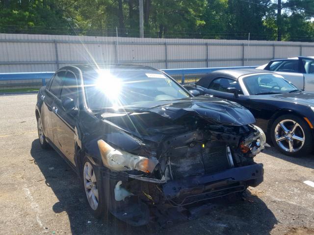 1HGCP36829A005961 - 2009 HONDA ACCORD EXL BLACK photo 1