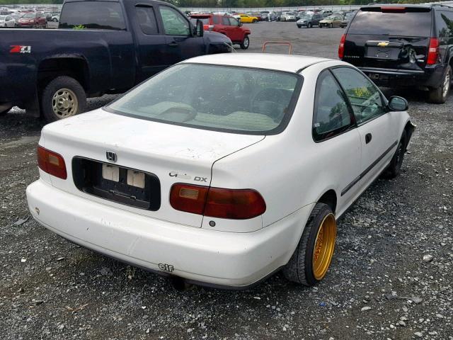 1HGEJ2225RL028192 - 1994 HONDA CIVIC DX WHITE photo 4