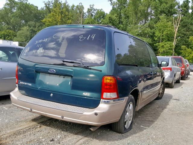 2FMDA53441BA76424 - 2001 FORD WINDSTAR S GREEN photo 4