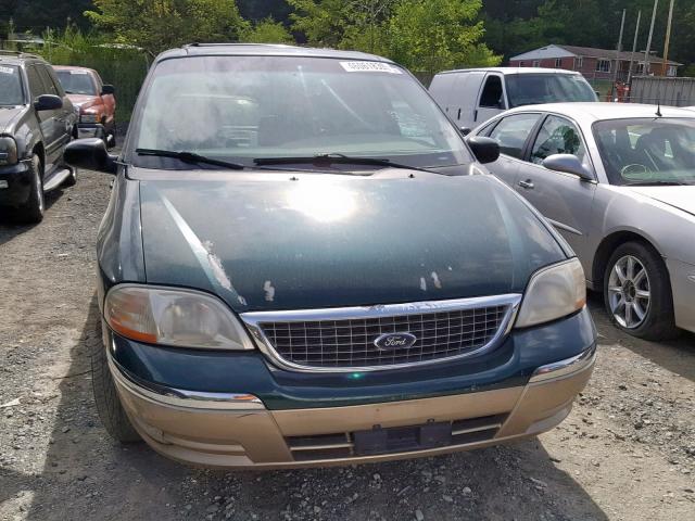 2FMDA53441BA76424 - 2001 FORD WINDSTAR S GREEN photo 9