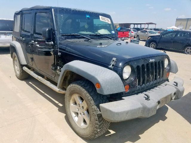 1J4GA39139L776055 - 2009 JEEP WRANGLER U BLACK photo 1