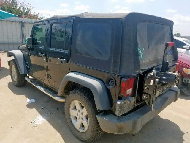 1J4GA39139L776055 - 2009 JEEP WRANGLER U BLACK photo 3