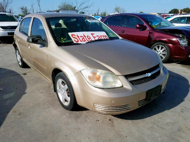 1G1AK52F457509688 - 2005 CHEVROLET COBALT GOLD photo 1