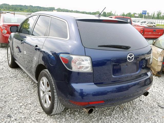 JM3ER2W32A0304660 - 2010 MAZDA CX-7 BLUE photo 3