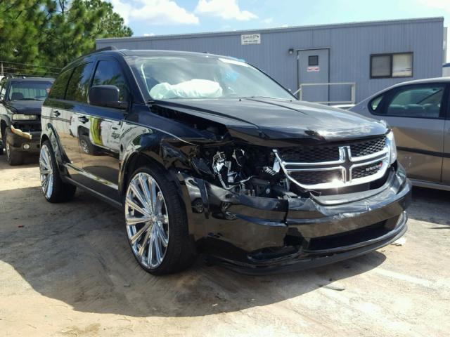 3C4PDCAB3JT171110 - 2018 DODGE JOURNEY SE BLACK photo 1