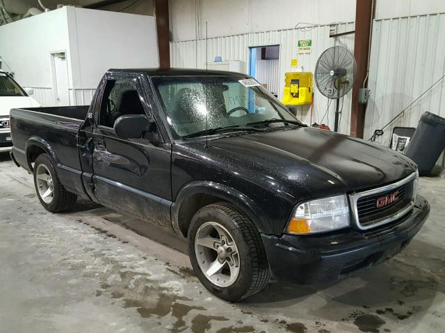 1GTCS14H438218042 - 2003 GMC SONOMA BLACK photo 1