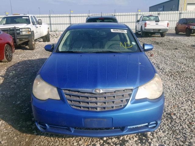 1C3LC56R47N528066 - 2007 CHRYSLER SEBRING TO BLUE photo 9