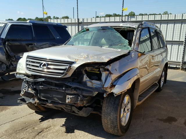 JTJBT20XX60107488 - 2006 LEXUS GX 470 GOLD photo 2