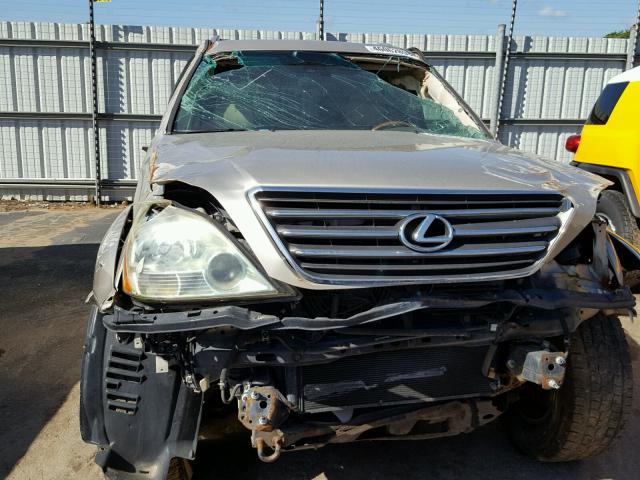 JTJBT20XX60107488 - 2006 LEXUS GX 470 GOLD photo 9