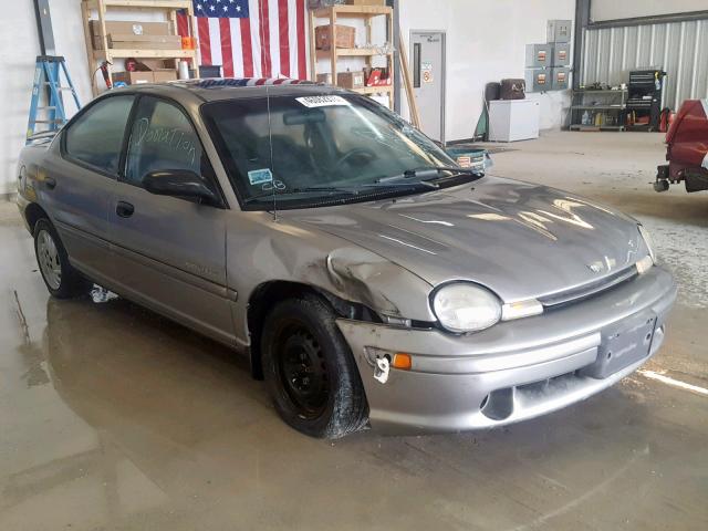 3B3ES47YXXT507862 - 1999 DODGE NEON HIGHL GRAY photo 1