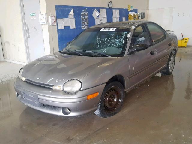 3B3ES47YXXT507862 - 1999 DODGE NEON HIGHL GRAY photo 2