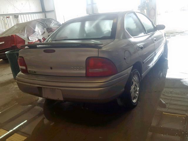 3B3ES47YXXT507862 - 1999 DODGE NEON HIGHL GRAY photo 4