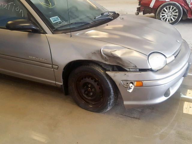 3B3ES47YXXT507862 - 1999 DODGE NEON HIGHL GRAY photo 9