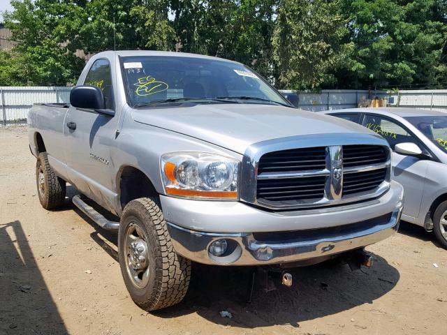 3D7KS26D56G158613 - 2006 DODGE RAM 2500 S SILVER photo 1