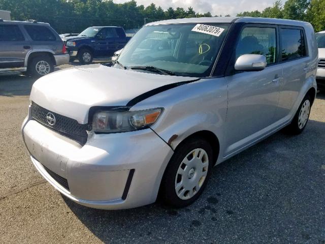 JTLKE50E081033044 - 2008 TOYOTA SCION XB 银色 照片 2