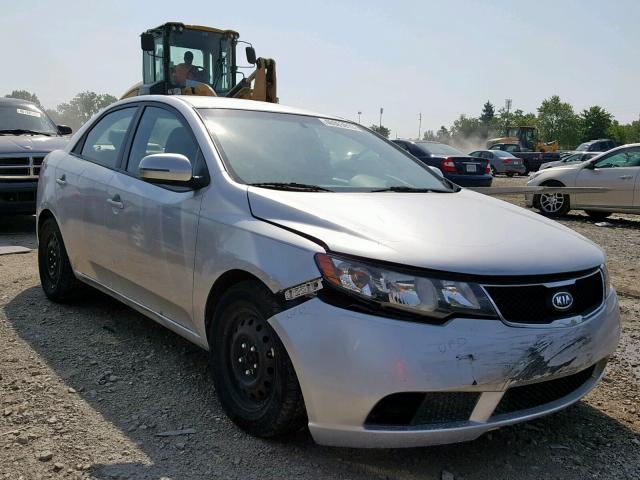 KNAFU4A2XC5482633 - 2012 KIA FORTE EX SILVER photo 1