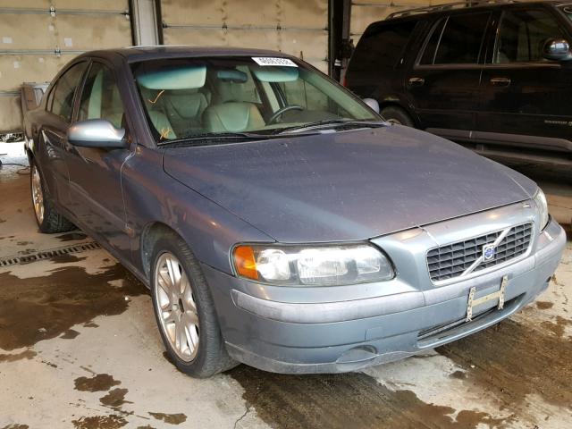 YV1RS58D222192125 - 2002 VOLVO S60 2.4T GRAY photo 1