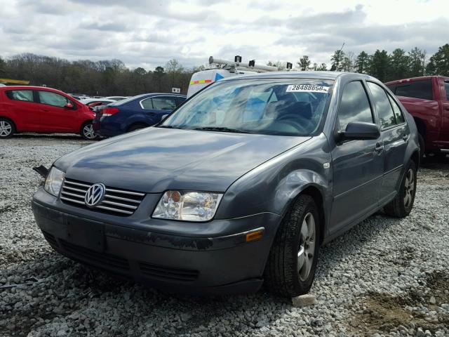 3VWSK69M73M198442 - 2003 VOLKSWAGEN JETTA GLS GRAY photo 2