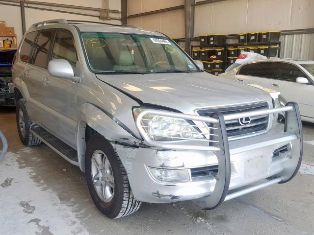 JTJBT20X830008342 - 2003 LEXUS GX 470 SILVER photo 1