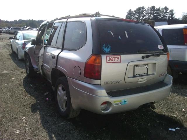 1GKDT13S242328286 - 2004 GMC ENVOY SILVER photo 3