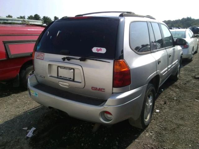 1GKDT13S242328286 - 2004 GMC ENVOY SILVER photo 4