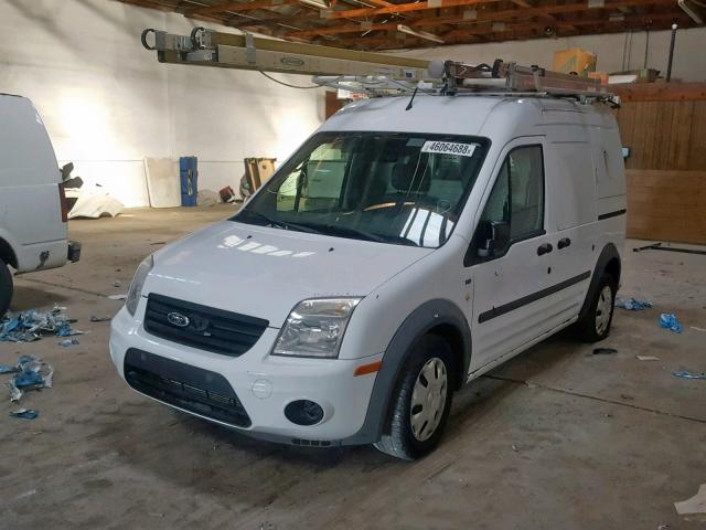 NM0LS7BN2DT136026 - 2013 FORD TRANSIT CO WHITE photo 2