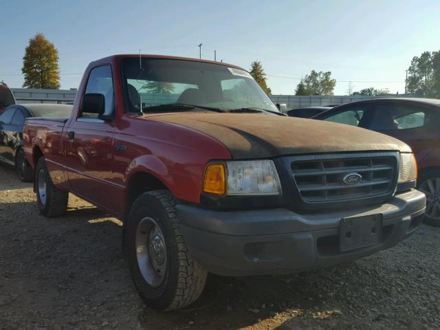 1FTYR10U71TA70760 - 2001 FORD RANGER RED photo 1