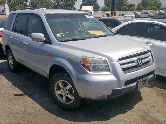 5FNYF18388B042807 - 2008 HONDA PILOT SE SILVER photo 1