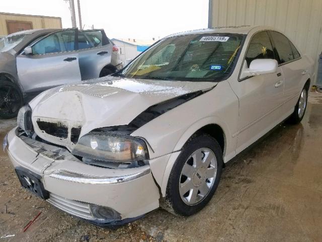 1LNHM86S83Y662537 - 2003 LINCOLN LS WHITE photo 2