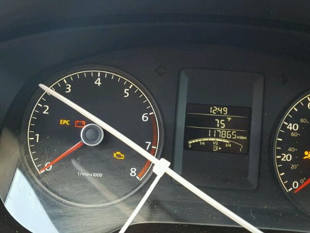 3VW1K7AJ4BM024054 - 2011 VOLKSWAGEN JETTA BASE Շագանակագույն լուսանկար 8