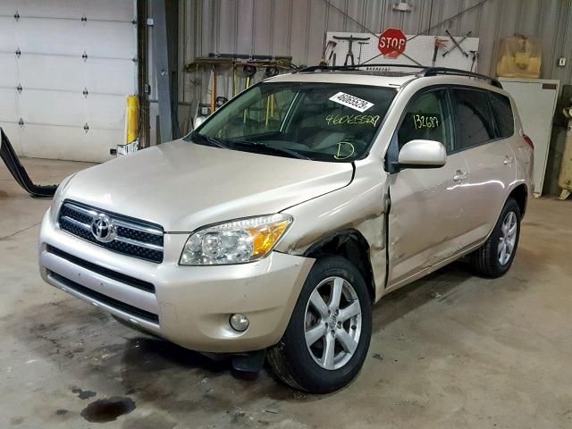 JTMBD31V865049631 - 2006 TOYOTA RAV4 LIMIT TAN photo 2