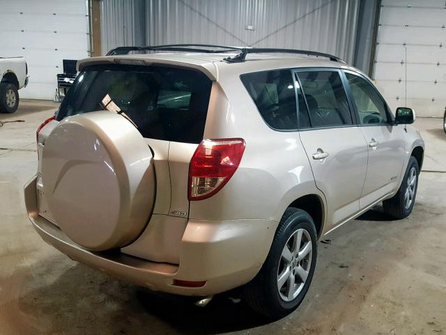 JTMBD31V865049631 - 2006 TOYOTA RAV4 LIMIT TAN photo 4