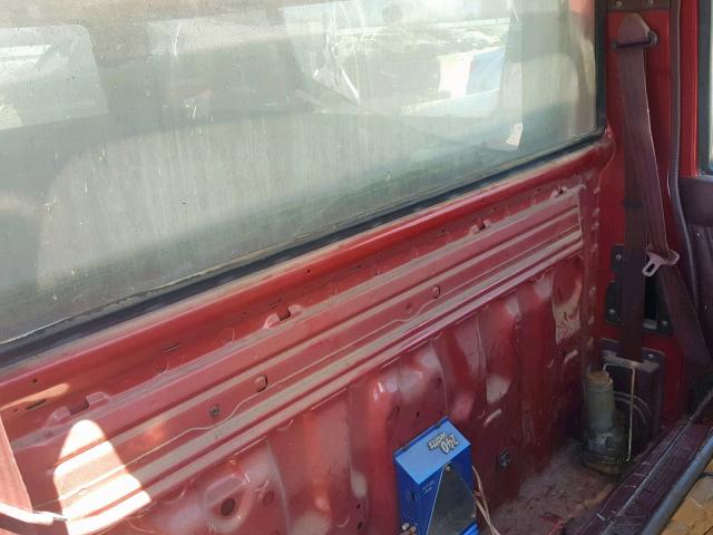 1N6SD11S9NC337613 - 1992 NISSAN TRUCK SHOR MAROON photo 6